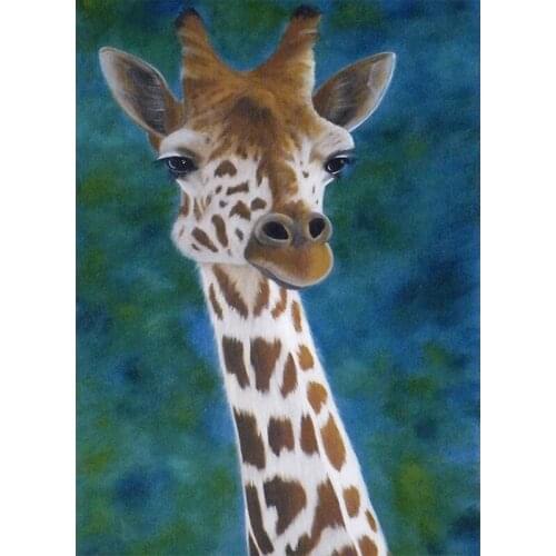 Full Square/round Diamond 5D DIY Diamond Painting Giraffe Embroidery Cross Stitch Rhinestone Mosaic Home Decor