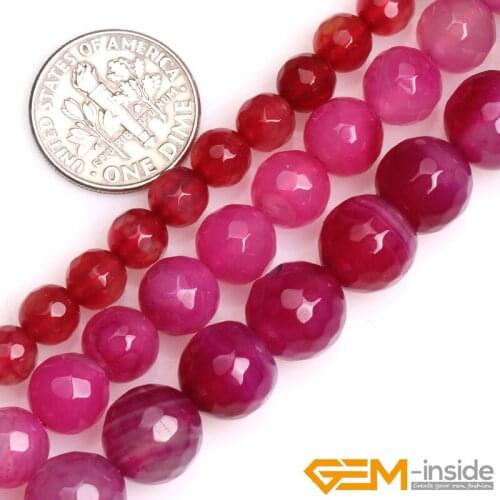 Plum Purple Agates Crackle Faceted Round Beads For Jewelry Making Strand 15 inch DIY Bracelet Necklace Bead For Women Gifts