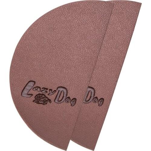 Customized Leather Card For Jeans Clothes Accessories Hand Made Leather Garment Label With Embossed Logo Sewing Clothing Tags