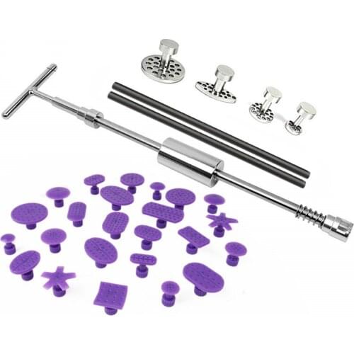 Tools Car Dent Repair tools Puller hammer Slide Hammer and Pulling Tab Glue Tabs dent remove for auto bady