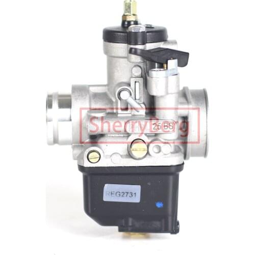 SherryBerg Carb Carburettor Carburador Replace for Dellorto Carburetor PHBL 25 BS PHBL25BS 24MM 2T 4T FOR VESPA, Montesa, ETC
