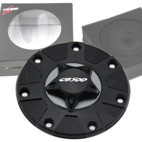 For HONDA CB500/S 1994-2002 CB500X CB500F Motorcycle Rotating Type Keyless Fuel Tank Cap Gas Oil Tank Cover Petrol