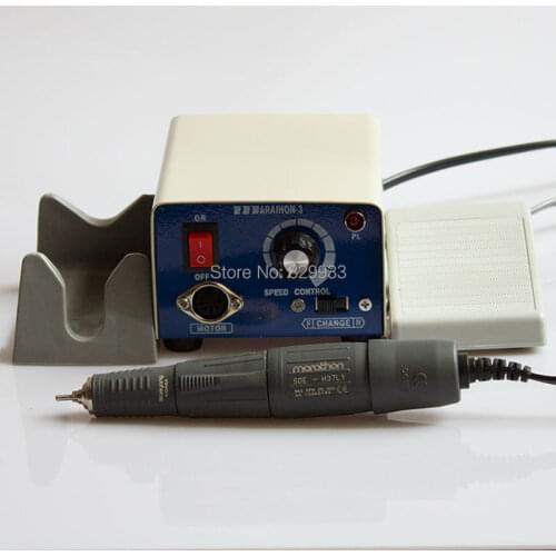 Korea 35000 Rpm High Speed Marathon Micromotor h37l1 Handpiece Dental Lab, Jewelry, Manicure, Nail File, Podology Polishing Kit