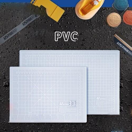A4 / A3 Iceberg Ash Cutting Mat Diy Manual Grid Line Self-healing Cutting Pad Craft Card Leather Self-healing Cutting Board