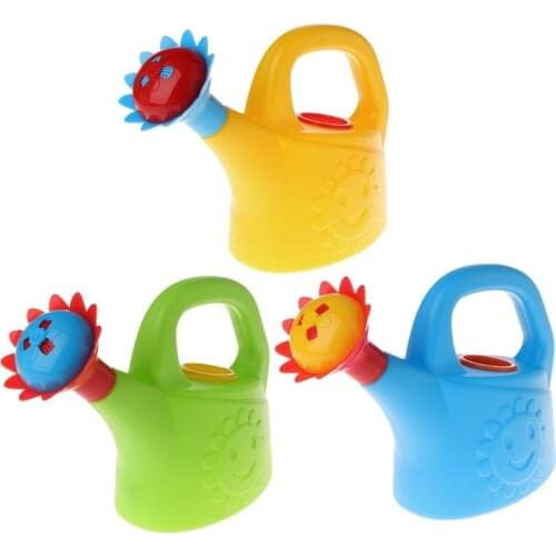 Cute Cartoon Home Garden Watering Can Spray Bottle Sprinkler Kids Beach Bath Toy L4MC