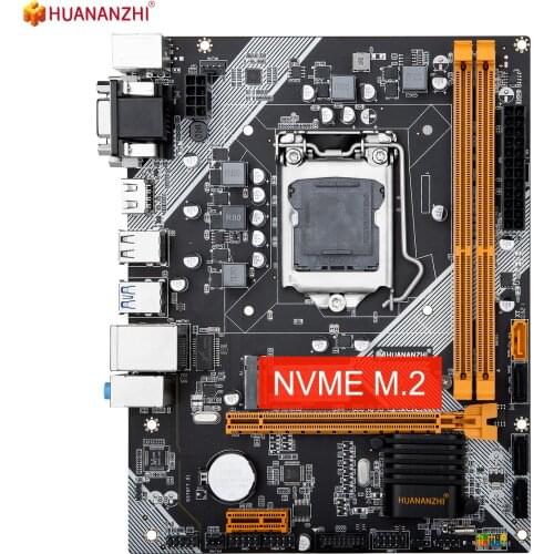 HUANANZHI B75 desktop motherboard LGA1155 for i3 i5 i7 CPU support ddr3 memory
