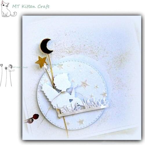 MT Craft Moon Star Heart Strip Metal Cutting Dies Stencils Scrapbook Photo Album Decorative Embossing Paper Card Crafts Die Cut