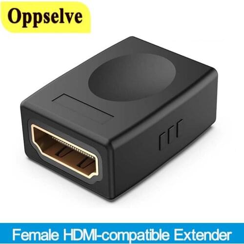 Female to Female HDMI-compatible Adapter Connector Extension Converter HDMI-compatible Coupler 4K Extender For TV BOX Amplifier