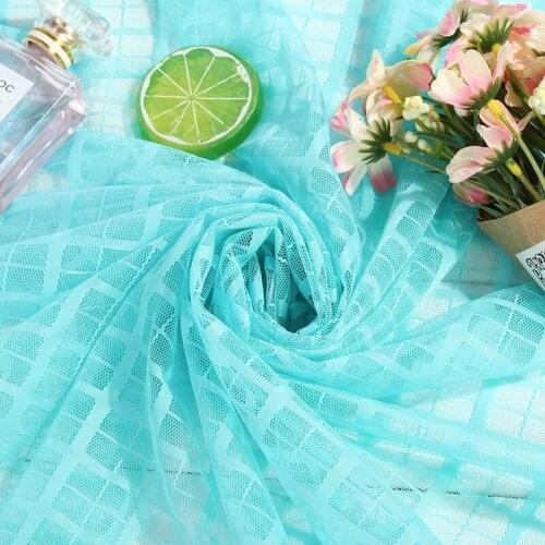 Hollow crochet lace lace fabric decoration DIY handmade wedding dress headscarf curtain fabric