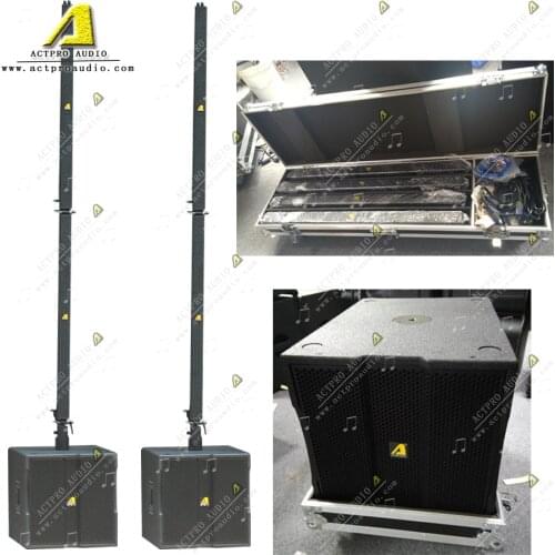 PRO audio K series KA162 column speaker 2inch 3inch 4inch indoor outdoor Portable mini line array speaker sound system