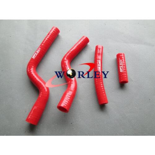 FOR YAMAHA YZF250 YZF 250 YZ250F 2007 2008 2009 07 08 silicone radiator hose RED