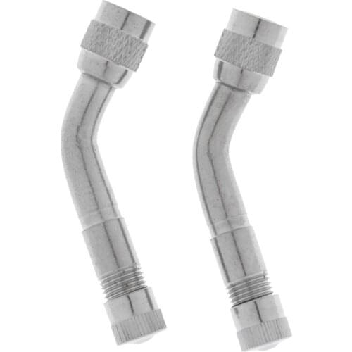 6pcs Tyre Valve Extension 45+90+135 Degree Adapter Car Tire Stem Extenders