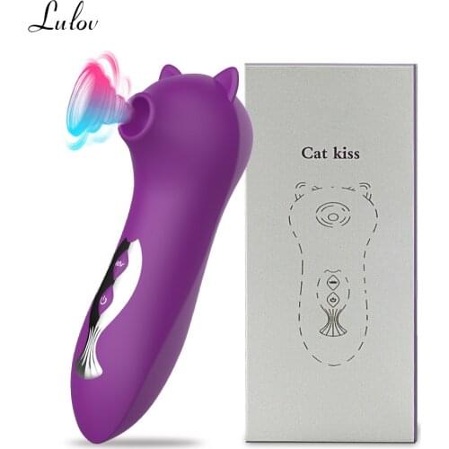 10 Speeds Clit Sucker Vibrator Sex Toys For Women Clitoris Powerful Stimulator Nipple Sucking Vibrating Female Goods For Adults