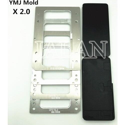 YMJ Phone X Mold Upgrade Version For LCD Display Screen Glass Oca Glue Laminating Unbent Cabel
