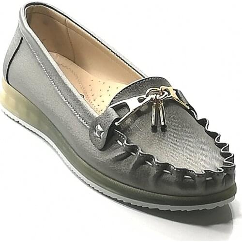 WOMEN, GRAY AND BLACK. FLAT BASE. IDEAL MODEL FOR DAILY, OFFICE, WEDDING. NEW SEASON LUXURIOUS COMFORTABLE SHOES. 36 37 38 39 40