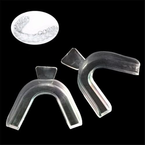 100pcs Thermoforming Dental Mouthguard Teeth Whitening Trays Bleaching Tooth Whitener Mouth Guard Materials Dental Supply