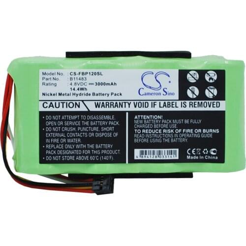 Cameron Sino 3000mAh Battery For Fluke Fluke 123,Fluke 123S,Fluke 43B Power Quality Analyzers,Scopemeter 120,B11483 BP120MH