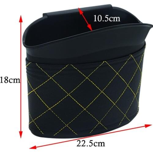 Car Trash Side Door Seat Back Trash Storage Bucket Large Car LW1795B