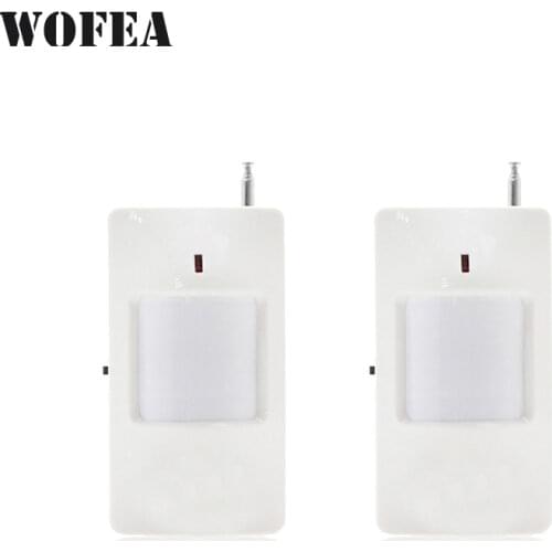 Wireless PIR sensor motion detector 1527 type without battery for home security alarm system