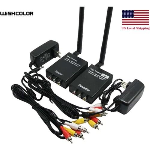 3W Wireless Video Transmitter Receiver Monitor Wireless Long Distance TX RX