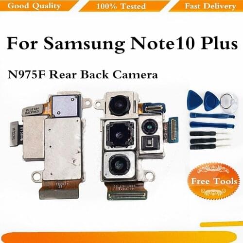 For Samsung Note10 Plus N975F Phone Rear Back Camera Replacement For Samsung Note 10 Plus Back Main Camera Spare Parts