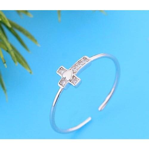 FC Rings With Cubic Zirkonia For Women