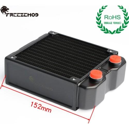 FREEZEMOD computer water cooling double-layer heat sink 45mm thick row independent two-layer ROHS certification. SR-120SL