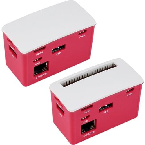 PoE Power over Ethernet/USB HUB HAT 3xUSB 2.0 Ports Support 802.3af Network Expansion Board for Raspberry Pi Zero/Zero W/Zero WH