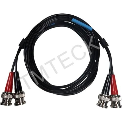 Cable for flaw detector, Equality Dual BNC to BNC / Krautkramer cable