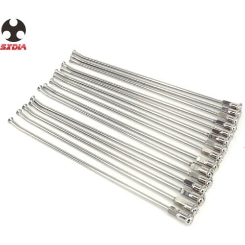 Motorcycle Wheel Stainless Steel Spokes Wire Circle Nipples 18 19 21 Modified Generic Stainless For CRF YZF WR KXF SXF EXC WRF