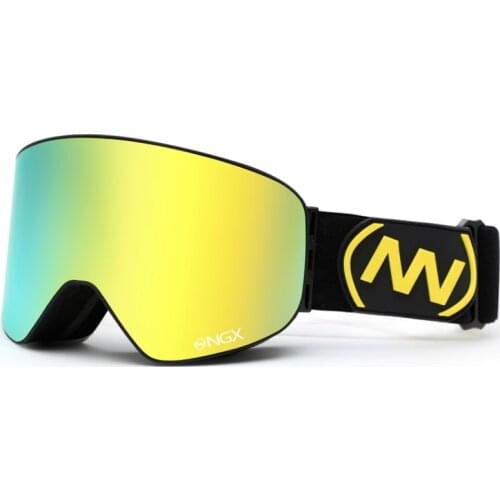 NANDN NG6 Men Women Professional Ski Goggles Anti Fog Double Lens Skiing Snowboard Snow Motorcross Goggles Eyewear 10 Colors