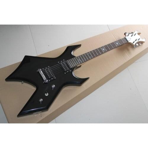 2019 New + Factory + black B.C.Rich signature special electric guitar Spider inlays open pickups B C Rich guitar Free Shipping