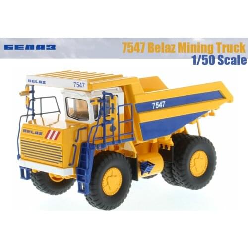New 1/50 Scale BELAZ 7547 Mining Dump Truck Alloy Soviet Union Model Toys Gifts for Collection by Diecast Masters