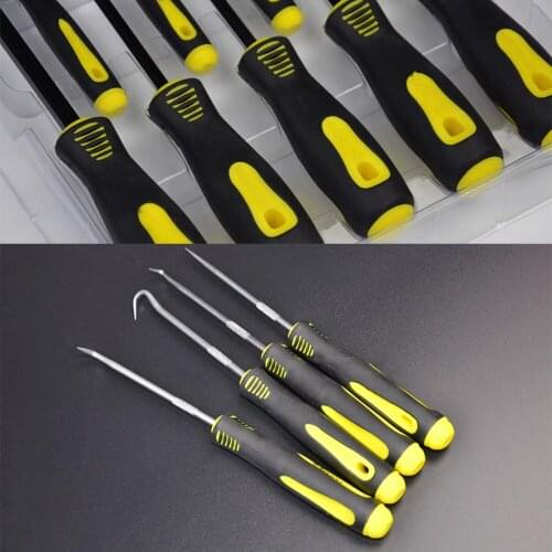 Durable 9Pcs Precision Scraper Pick Hook Kit Gasket Scraping Hose Removal Tool Set Car Hook Craft Hand Tools Remover Pick Tools