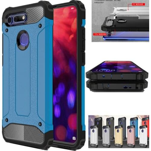 Luxury Armor Case For Huawei Honor V20 V10 V9 V8 8X MAX 8 9 10 Lite Phone Case For Huawei Honor 6X 7X 5C Note 10 Play 9i Case