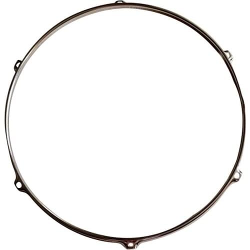 15 Inch 6 Hole and 15 Inch 10 Hole Silver Metal Drum Rim Snare Drum Hoop Iron Drum Ring Drum Accessories 1 Piece