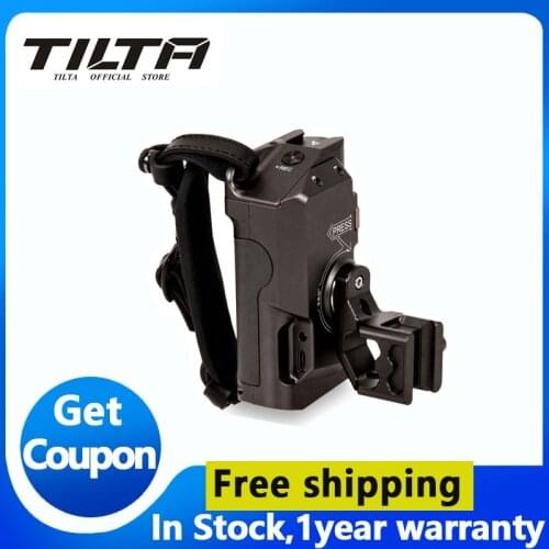 TILTA TA-LRH-57 lewa strona zaawansowany uchwyt zasilający z baterią R/S F570 profesjonalna ostrość boczna do TILTAING A7S3 A7