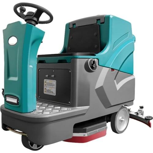 TT75W driving type industrial floor scrubber commercial workshop, automatic scrubbing and mopping machine