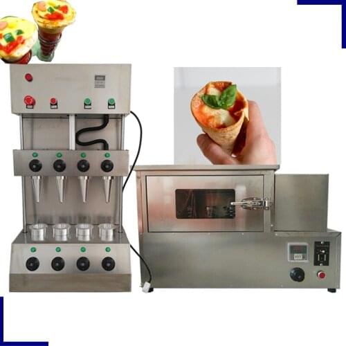 Whole Set Stainless Steel Industrial Big Power Pizza Cone Machine And Pizza Oven Machine For Sale