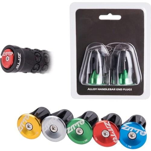MTB Road Bicycle Handlebar End Plugs Handlebar Caps Aluminum alloy Handle Grip Bar End Stoppers