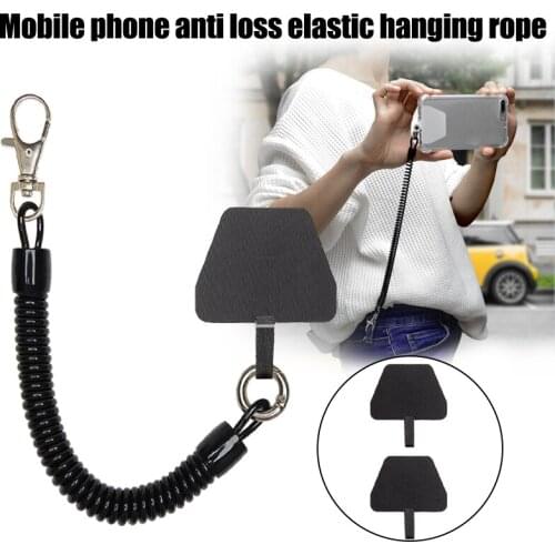 Safety Tether For All Phones And Case Combination Phone Lanyard Adjustable Comfortable Nylon Neck Lanyard Easy-Install