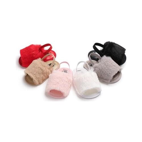 2020 Newborn Baby Girl Soft Sole Crib Shoes Infant Toddler Summer Sandals 0-18 Months