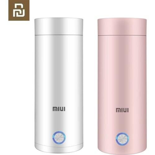 2020 Youpin MIUI Portable Electric Kettle Thermal Cup Coffee Travel Water Boiler Temperature Control Smart Water Kettle