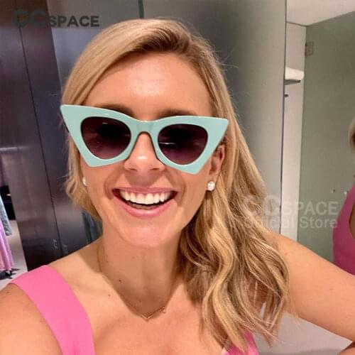 51094S Brand Designer Cat Eye Sunglasses Fashion Mens and Womens Shade Uv400 Retro Glasses