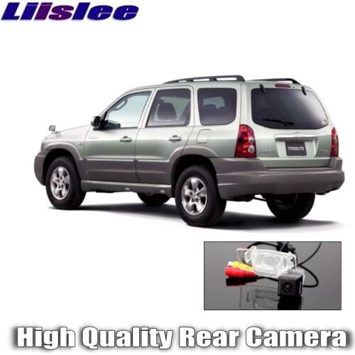 LiisLee Car Reversing image Camera For Mazda Tribute MK1 2000~2007 High Quality Night Vision HD WaterProof Rear View back up CAM