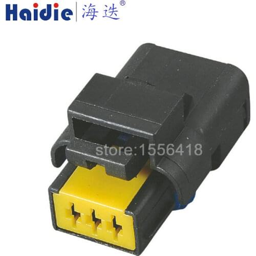Free shipping 2sets FCI 3pin male female waterproof plastic automotive sealed connector 211PC032S0049 211PL032S0049
