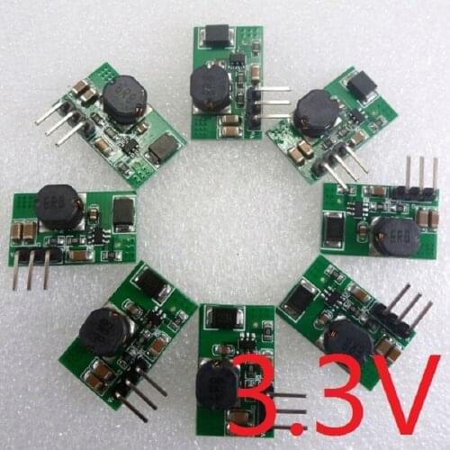 CE019 8pcs DC DC5V-23V to 3.3V converter step-down regulated power supply module fp6190 replaces AMS1117 Lm2596