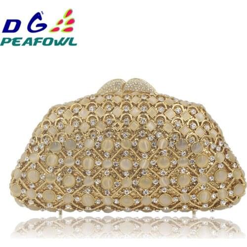 DG PEAFOWL Women's Gold Bags