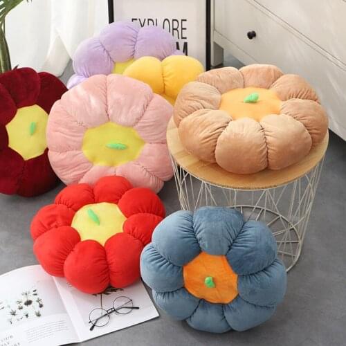 Household Cute Super Soft Pumpkin Cushion Car Pillow Office Cushion Computer Chair Cushion Student Dormitory Butt Cushion F8193
