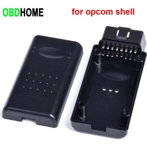 ELM327 OBD2 OBD 2 OBD-II Interface Adaptor Connector OBDII Plug Shell for OPCOM Car Diagnostic Scanner Automotive Tools